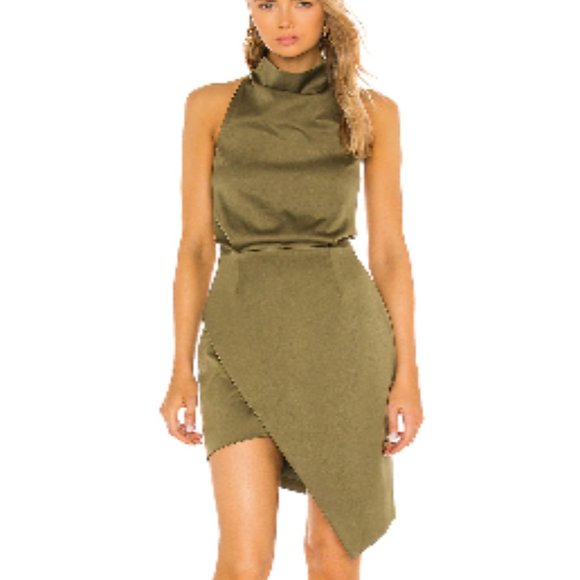 Elliatt Dresses & Skirts - Elliatt Camo Dress in Khaki